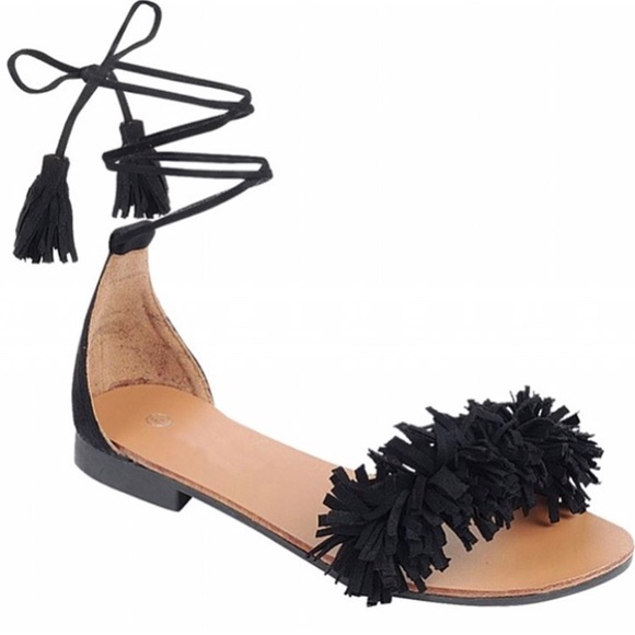 forever Shoes - NWOT lace up sandals